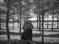 В парке за "штабом" (между школой №2 и домом №25/2 на проспекте Испытателей), 1960-е годы