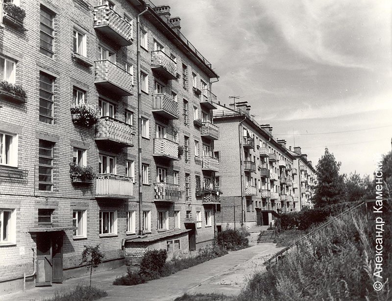 Улица Строителей, 1960-е годы
