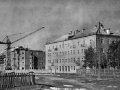 Строительство дома №10 по Комсомольской улице, 1950-е годы