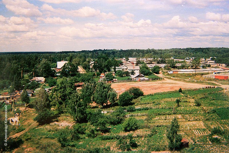 Вид на финский поселок, 1997 год