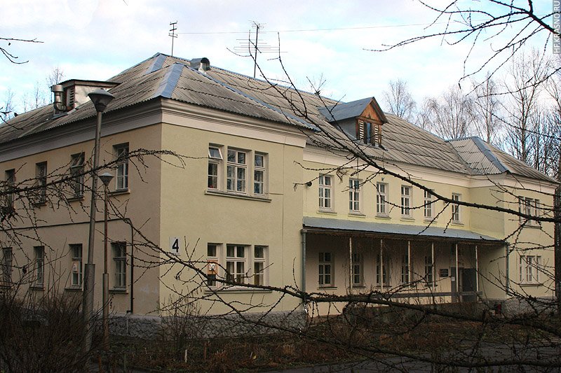 После детского сада в доме №4 разместился Дом пионеров, позже он назвался Центр детского досуга и Детский юношеский центр, снимок 2006 года.