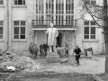 Работы по капитальному ремонту здания "штаба", 1980-е годы