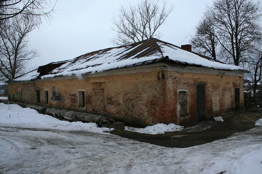 Здание старой фабричной бани на Лермонтова, 2008 год
