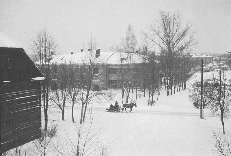 Вид на здание детского сада, 1970-е годы