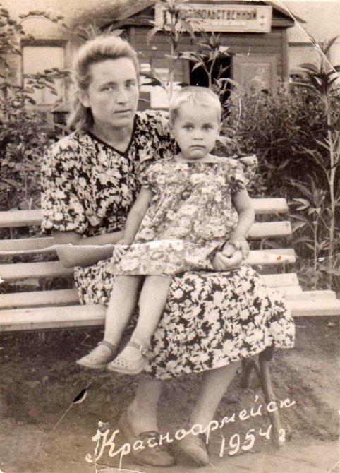 Сквер около Егорьевской казармы, 1950-е годы