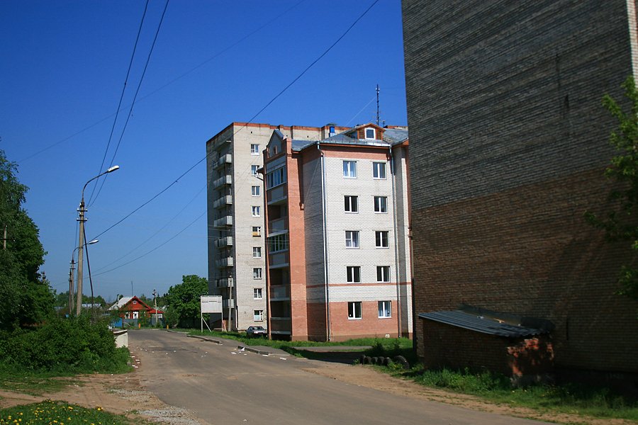 Новый дом №19 на улице Морозова, 2007 год