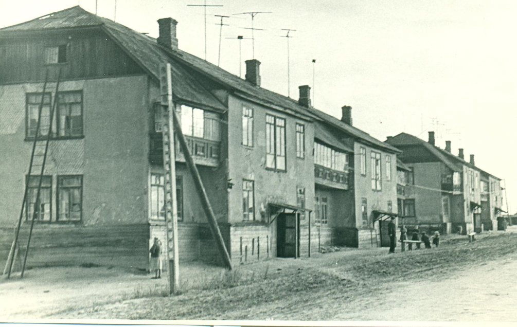 Краснофлотская дома 2 и 4 - 1950-е годы