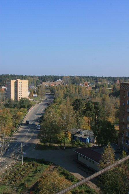 Панорама города от улицы Новая жизнь, 2007 год