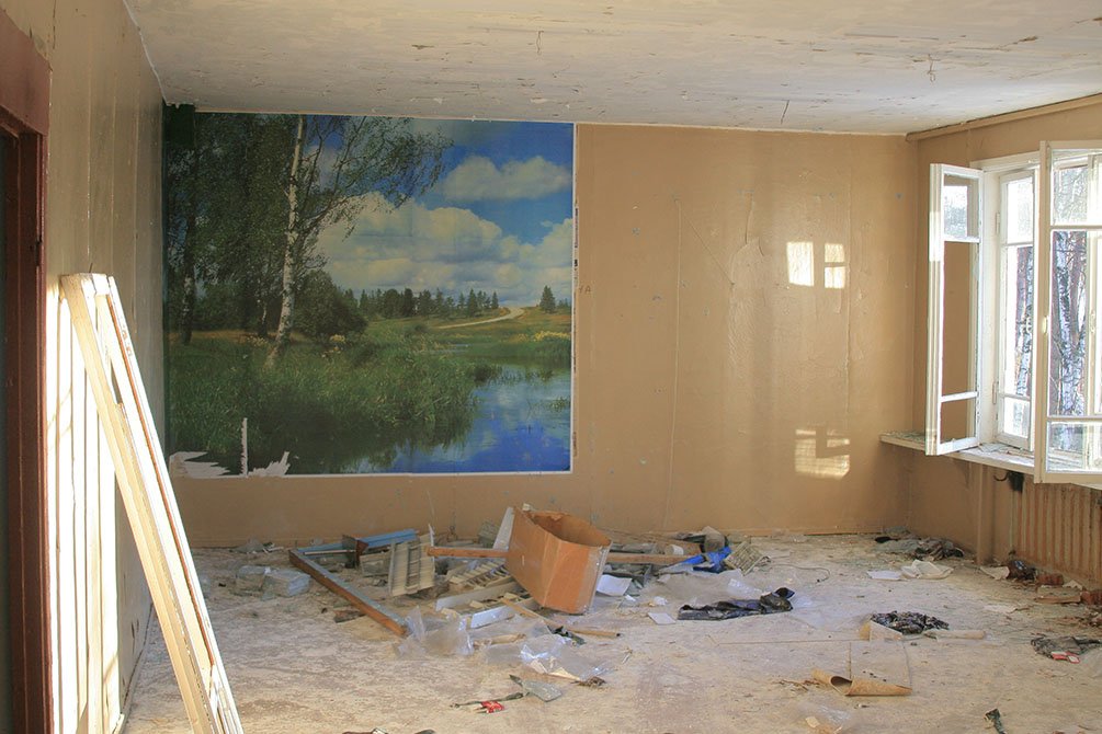 В главном корпусе