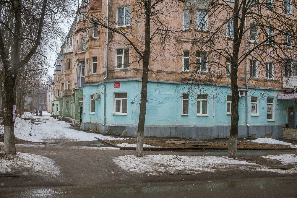 Улица Комсомолськая, март 2015 года