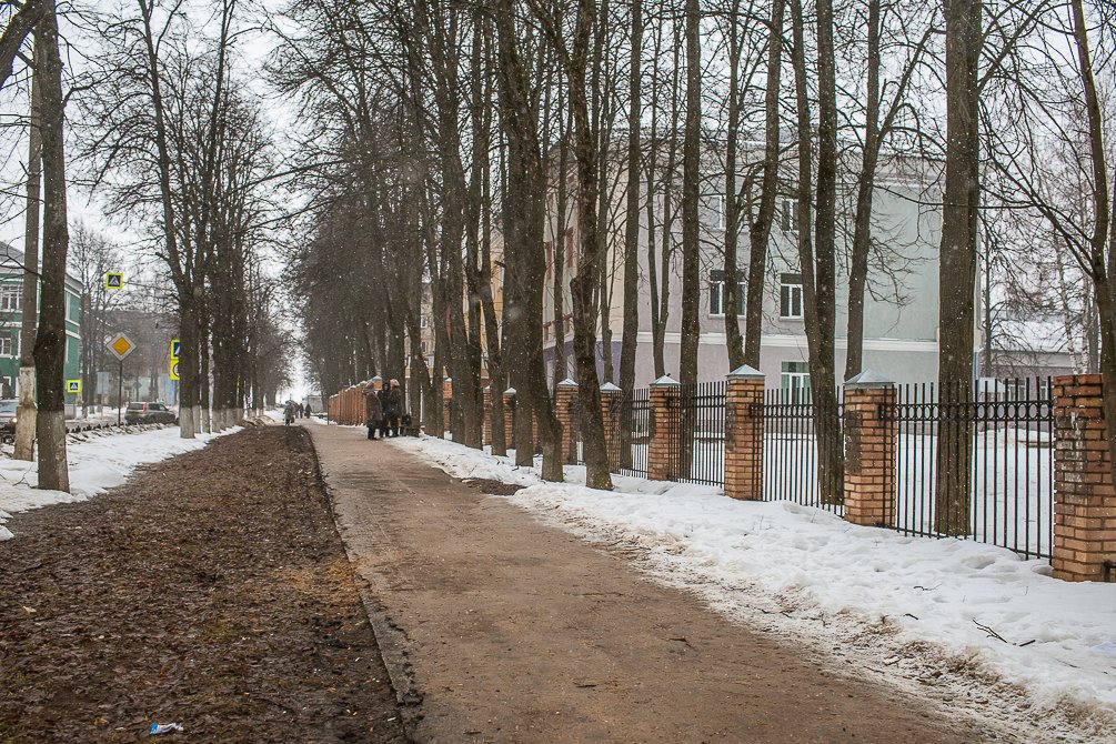Проспект Ленина, март 2015 года