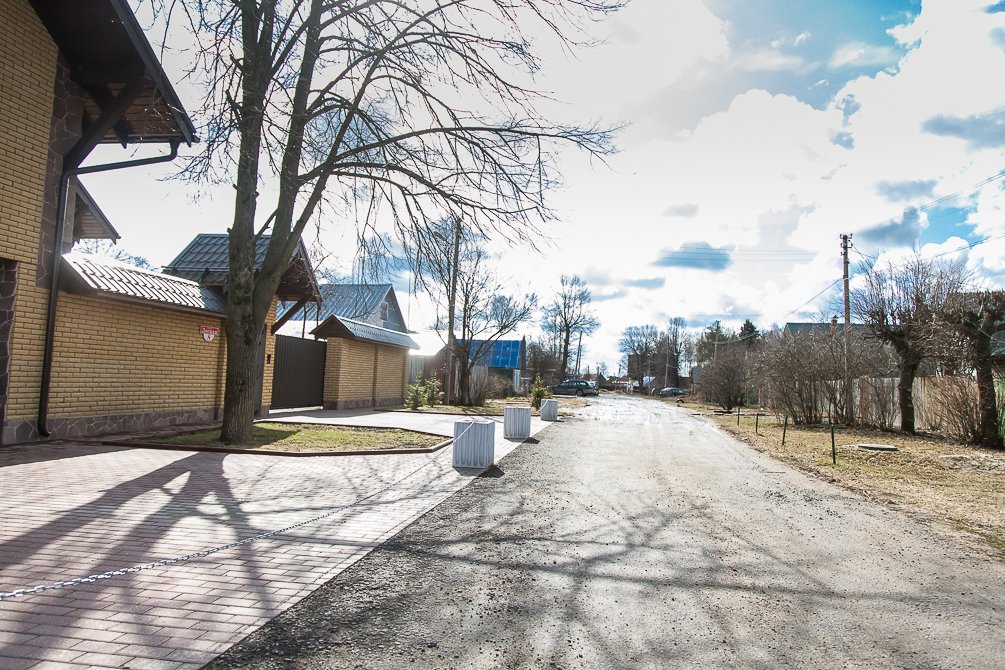 Красноармейск, улица Лесная, апрель 2015 года
