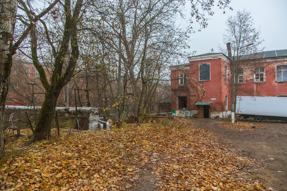 Отбельная казарма, Заречный тупик 4, октябрь 2015 года