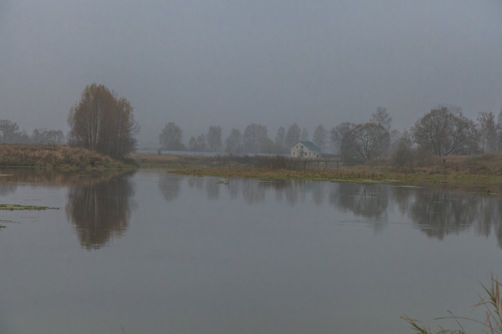 Осень в Красноармейске, окрестности городского пляжа на Воре, октябрь 2015 года