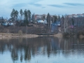 Воря в районе Путиловского моста, апрель 2016 года