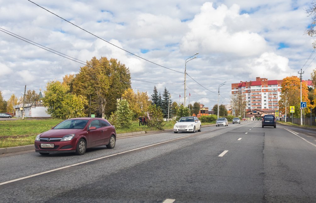 На месте бывшего Парижа в Красноармейске, октябрь 2017 года