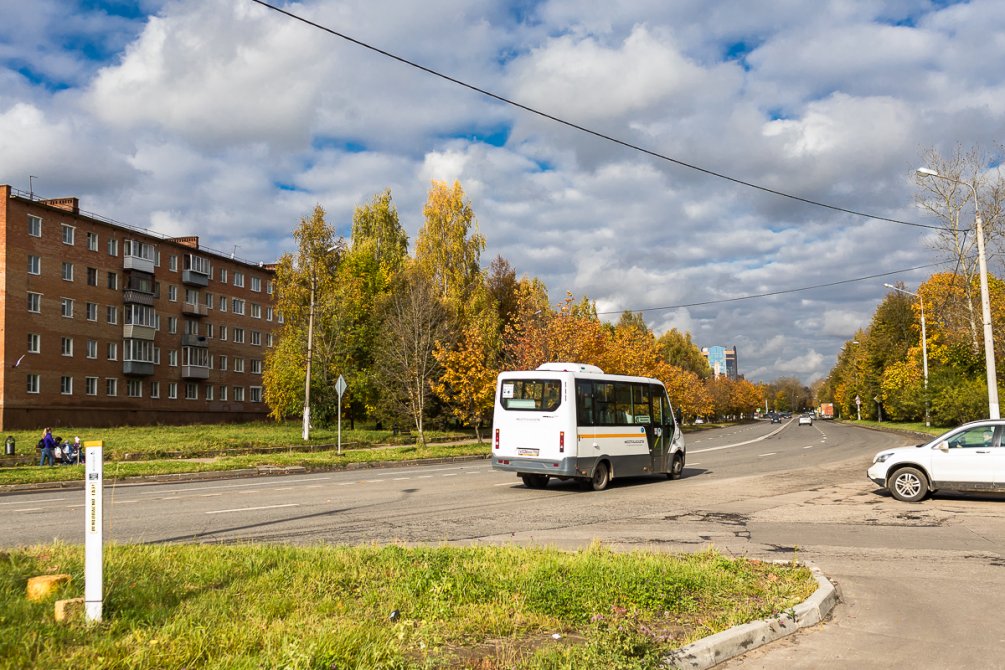 Новые маршрутные такси в городе, октябрь 2017 года