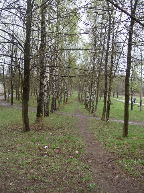 Парк за ДК имени Ленина, 2002 год