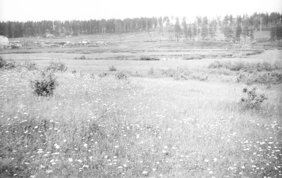Река Воря в районе лодочной станции, 1960-е годы