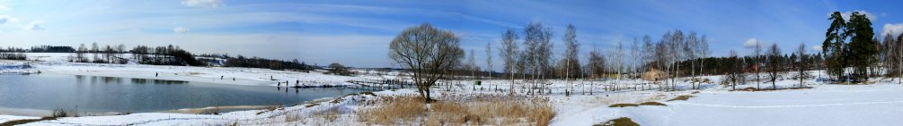 Река Воре в месте бывшей лодочной станции, 2006 год