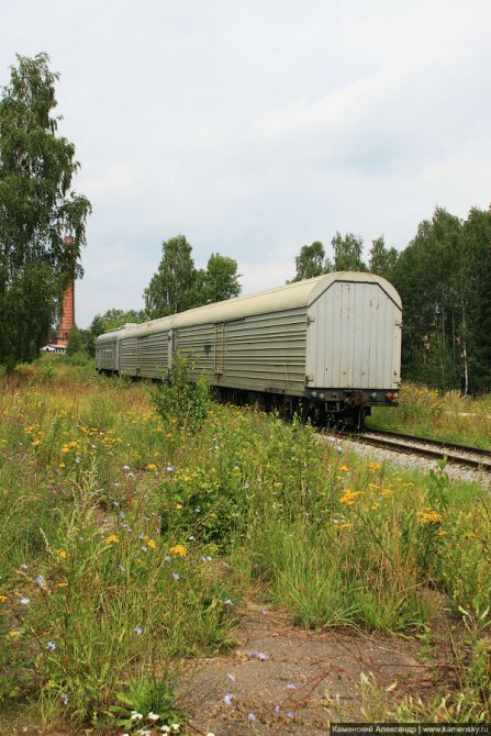 Спецвагоны на Красноармейской ветке, 2007 год