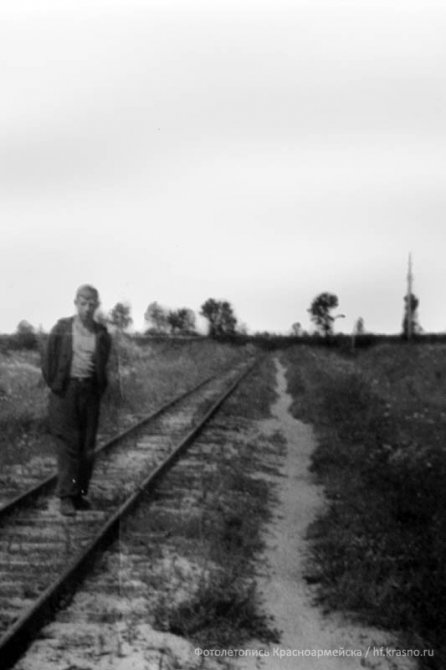 Путь от болота, район деревни Аксиньино.
