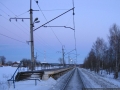 Платформа Федоровское, зима