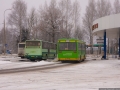 Автобусы на автостанции в Красноармейске, 2009 год