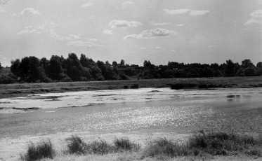 Река Воре в месте бывшей лодочной станции, 1980-е годы