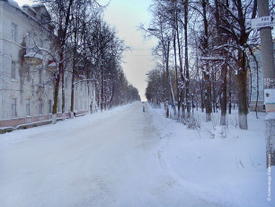 Проспект Ленина, февраль 2002 года