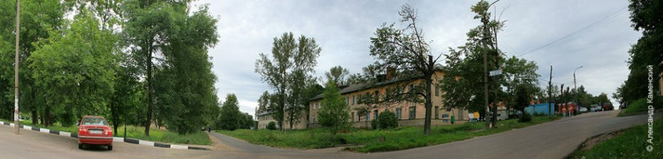 Вид на проспект Ленина, май 2006 года