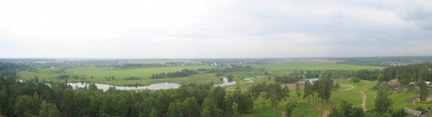 Панорама города и деревни Путилово, 2005 год