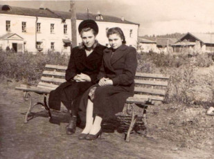 Сквер около Егорьевской казармы, 1950-е годы
