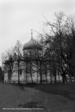 Вознесенский храм находился на улице Чкалова на месте детского сада (дом №11), снимок XIX века