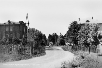 Окончание улицы Чкалова, 1960-е годы