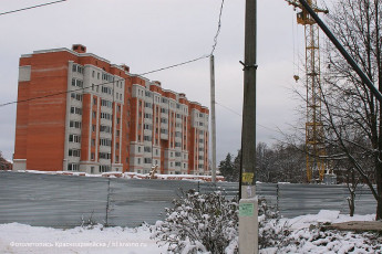 Строительство дома №9 по улице Чкалова, 2006 год