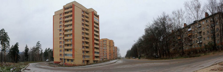 Высотные дома на улице Гагарина, 2007 год