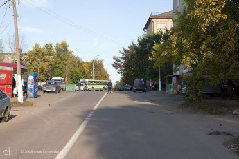 Проспект Ленина и конечная, сентябрь 2008 года