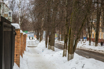 Улица Горького, февраль 2017 года