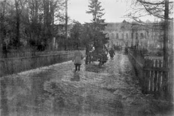 Улица Заречный Тупик, половодье, 1910-е годы