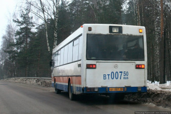 Автобус MAN на проспекте Янгеля в Красноармейске, остановка СМУ, 2008 год