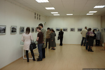 Выставка проекта Фотолетопись Красноармейска в сентябре 2008 года